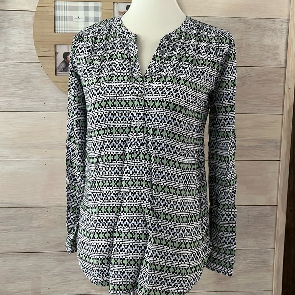 Loft Green Top XS